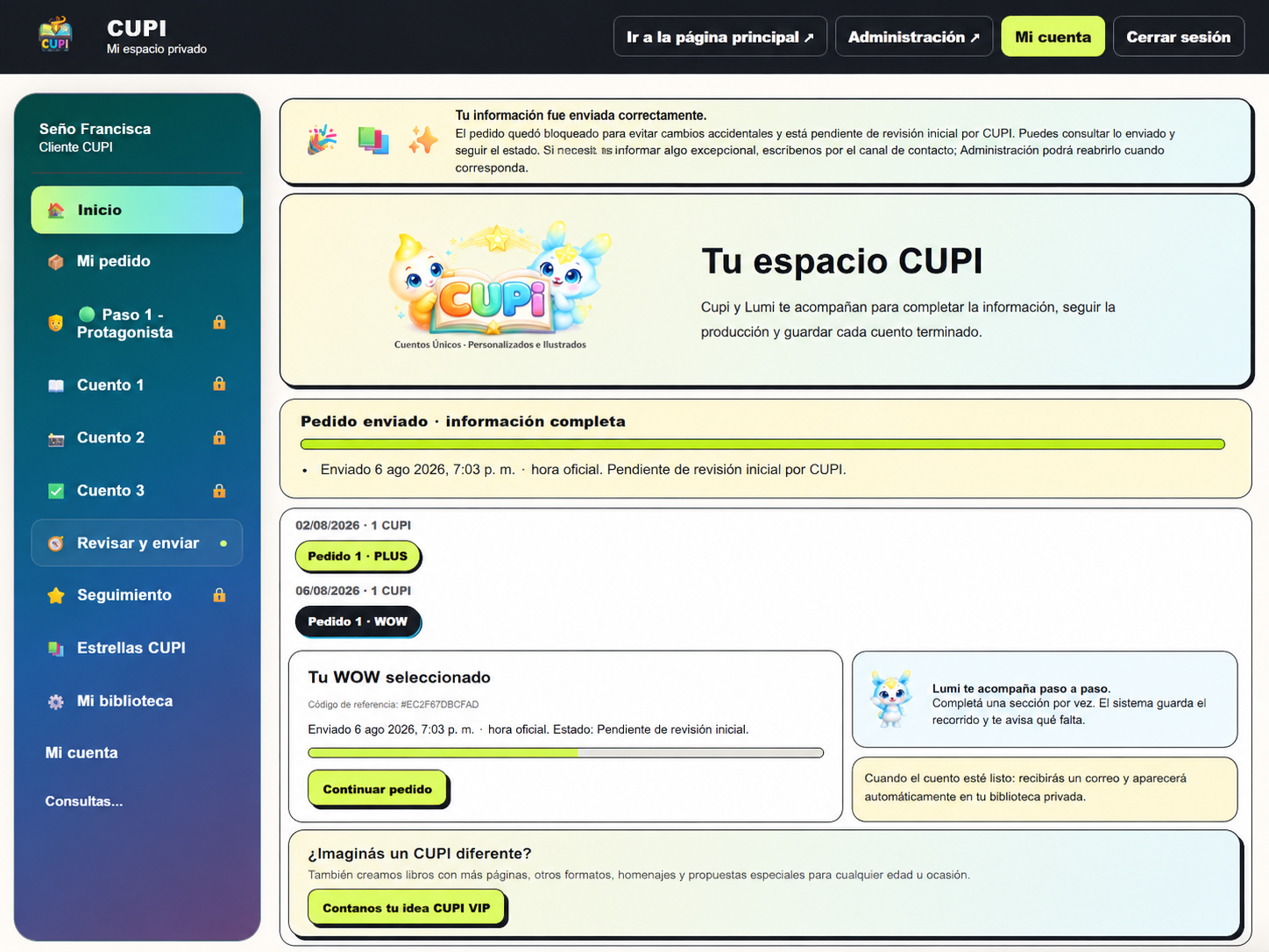 CUPI plataforma digital